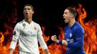 Cristiano Ronaldo, Eden Hazard, Sacred Fire