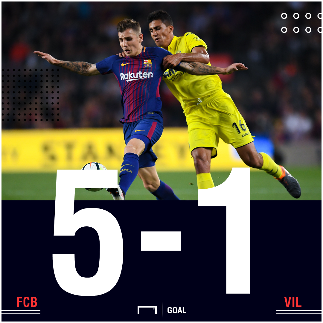 Barcelona Villarreal score