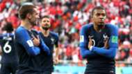 Antoine Griezmann Kylian Mbappe France Peru World Cup 2018