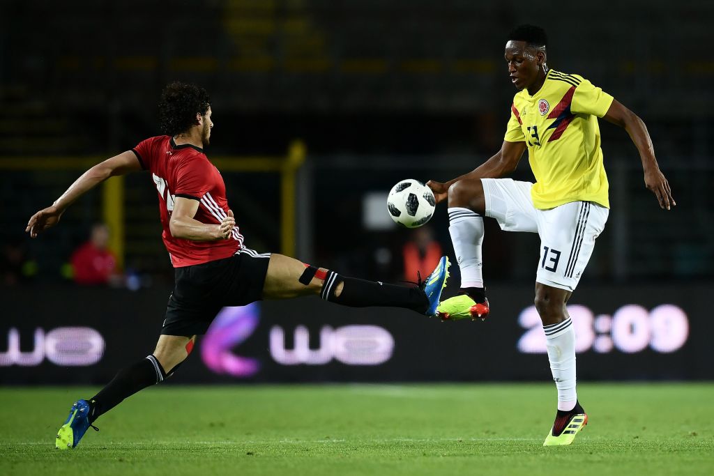 Yerry Mina Colombia 2018