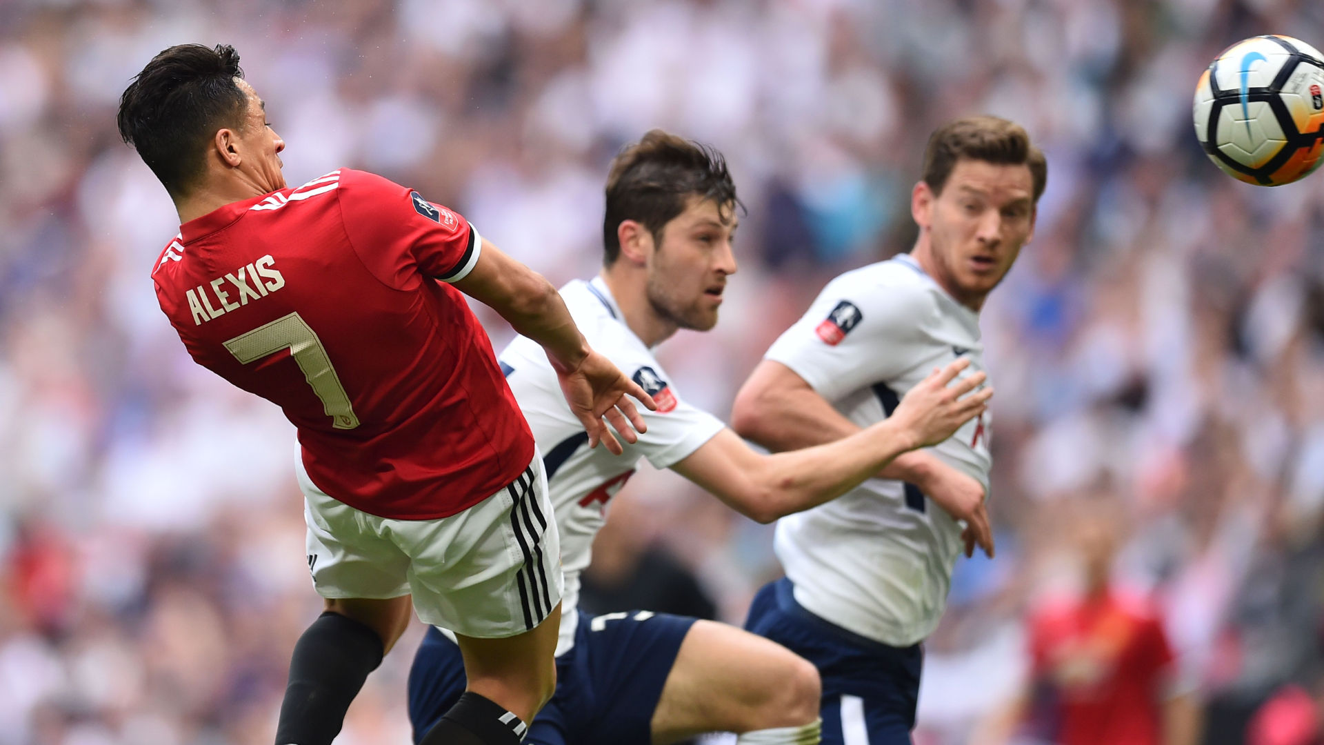 Alexis Sanchez Manchester United Tottenham FA Cup SF 21042018