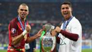 Pepe Cristiano Ronaldo Portugal Euro