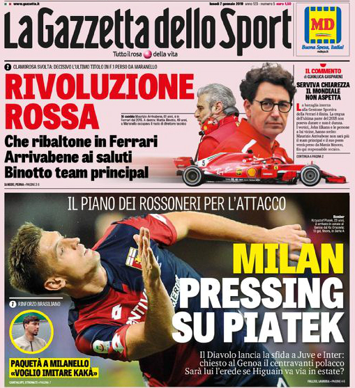 Milan, operazione Piatek: sarà lui l?erede di Higuain?