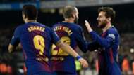 Lionel Messi Luis Suárez Aleix Vidal Barcelona