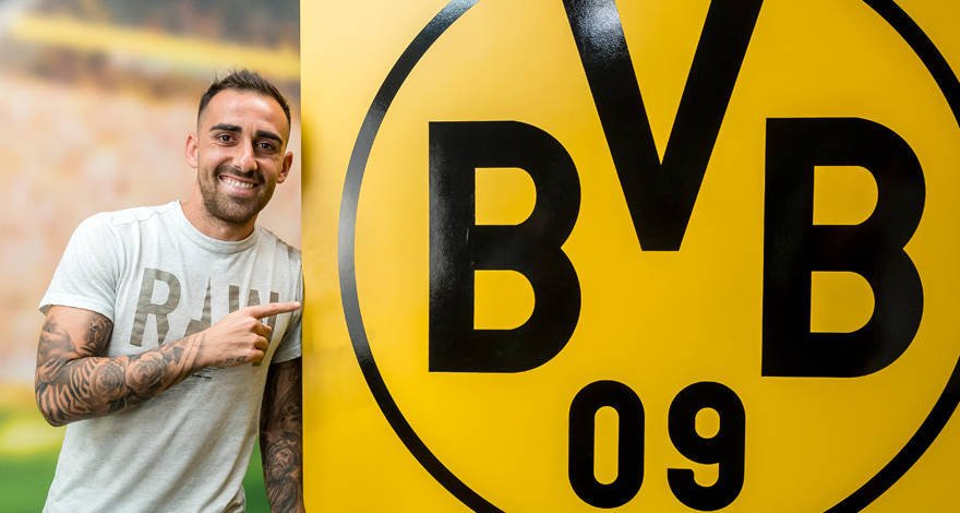  Paco Alcacer Borussia Dortmund 