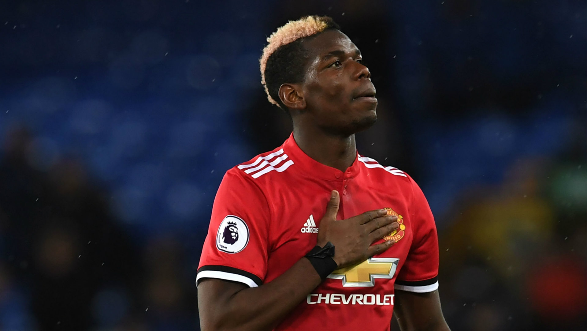 Paul Pogba, Everton vs Manchester United, 17/18