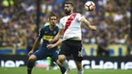 Lucas Pratto Boca Juniors vs River Plate Copa Libertadores final first leg 2018