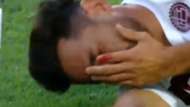 Captura TV Boca Lanus Lautaro Acosta 170218