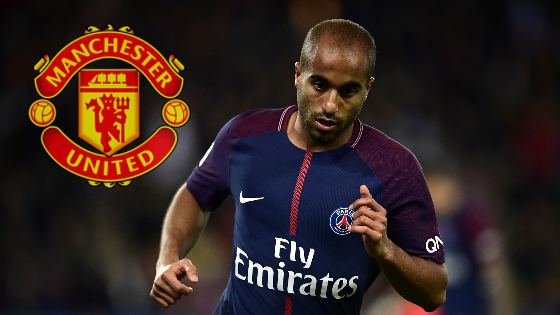 Lucas Moura Man Utd GFX