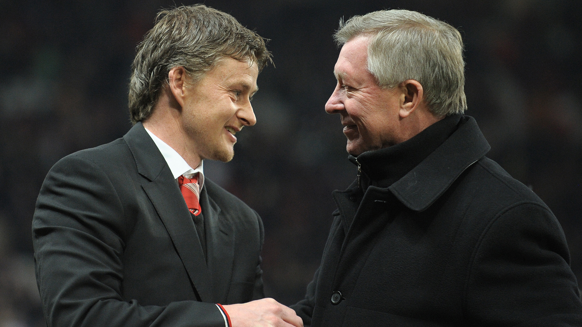 Ole Gunnar Solskjaer Sir Alex Ferguson