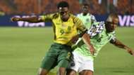 Lebo Mothiba and William Troost-Ekong - Nigeria vs. South Africa
