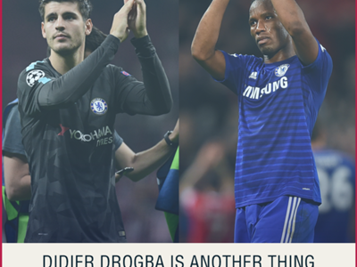 Didier Drogba Alvaro Morata Frank Lampard Chelsea