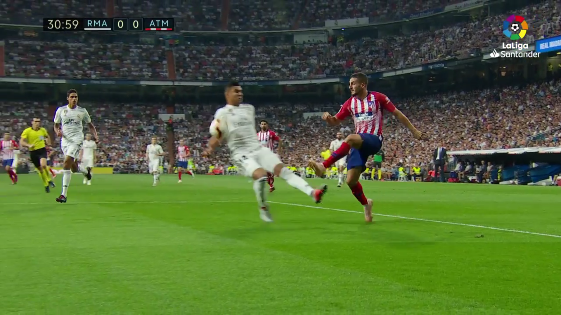 Casemiro Real Madrid Atleti