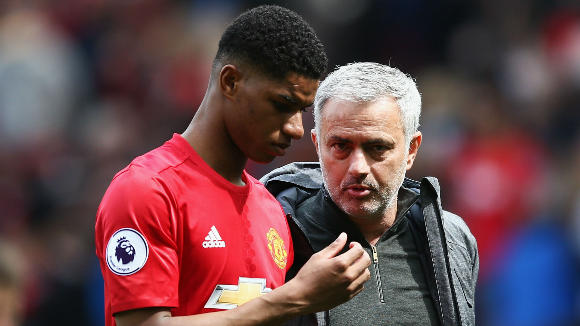 Marcus Rashford Jose Mourinho Manchester United Swansea