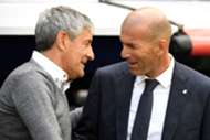 Setien Zidane Real Madrid Betis LaLiga