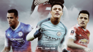Alexis Sanchez Manchester City Manchester United GFX