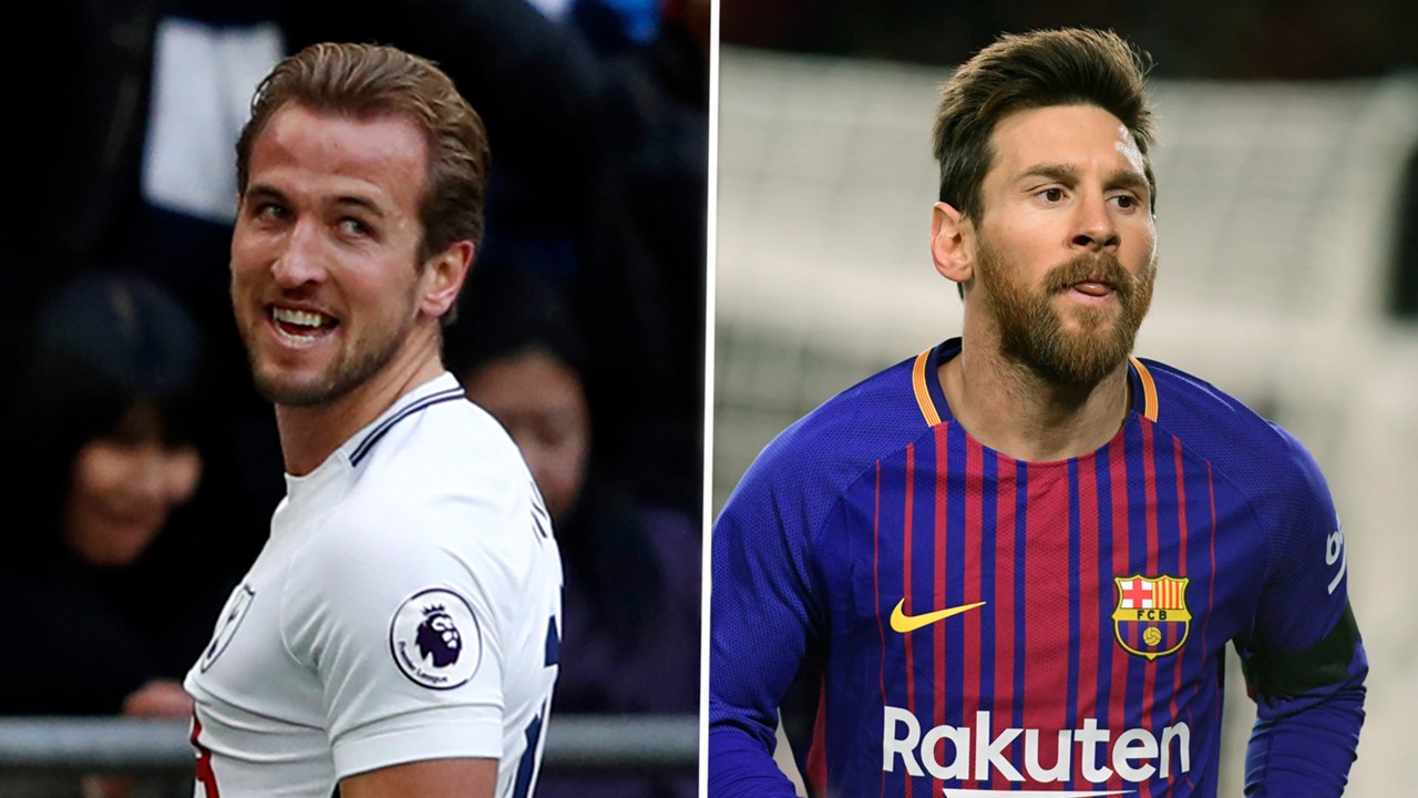 Image result for Harry Kane and messi