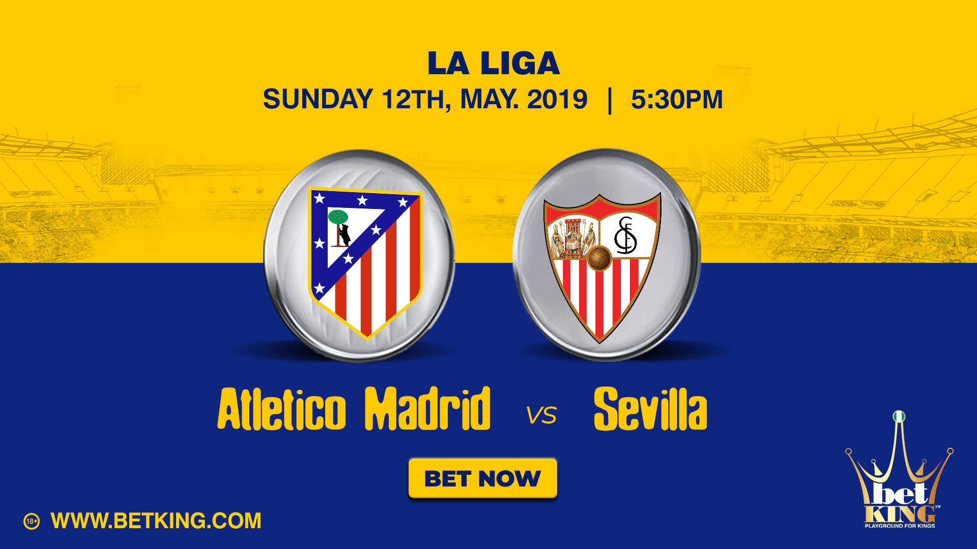 Betking Atletico Madrid Sevilla