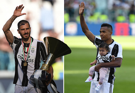 Alex Sandro and Leonardo Bonucci