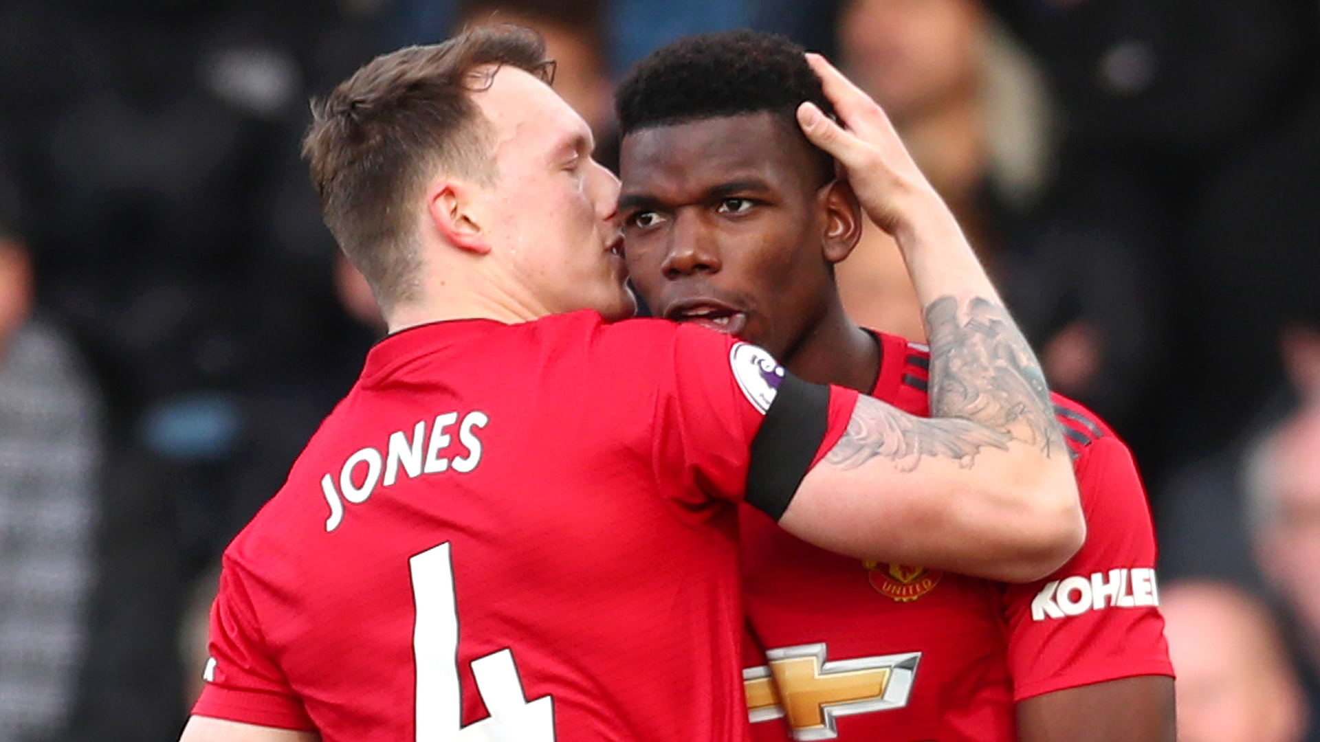 Phil Jones Paul Pogba Man Utd 2019