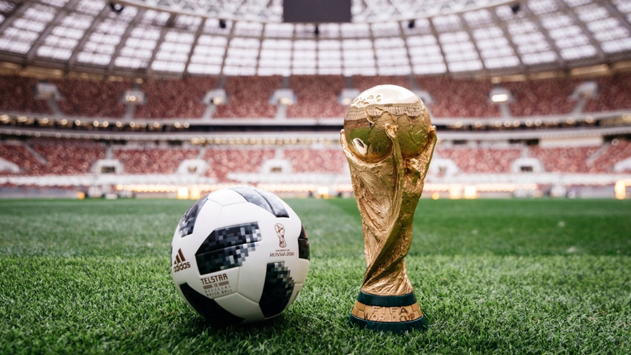 Resultado de imagen para rusia 2018 copa y pelota