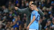 Pep Guardiola Phil Foden Manchester City