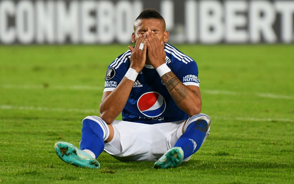   Ayron del Valle MIllonarios vs. Independiente Copa LIbertadores 