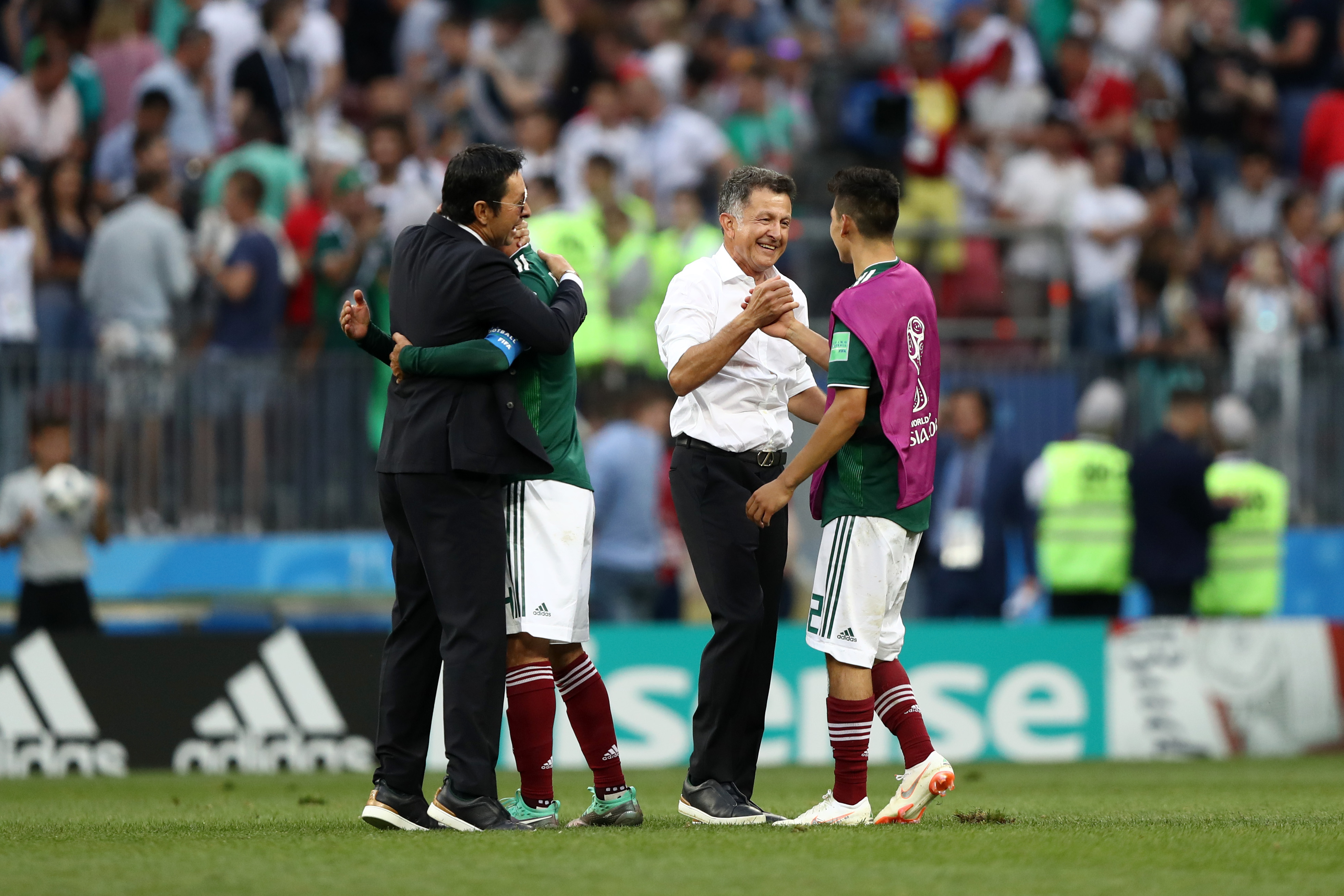   Hirving Lozano and Juan Carlos Osorio Mexico 2018 