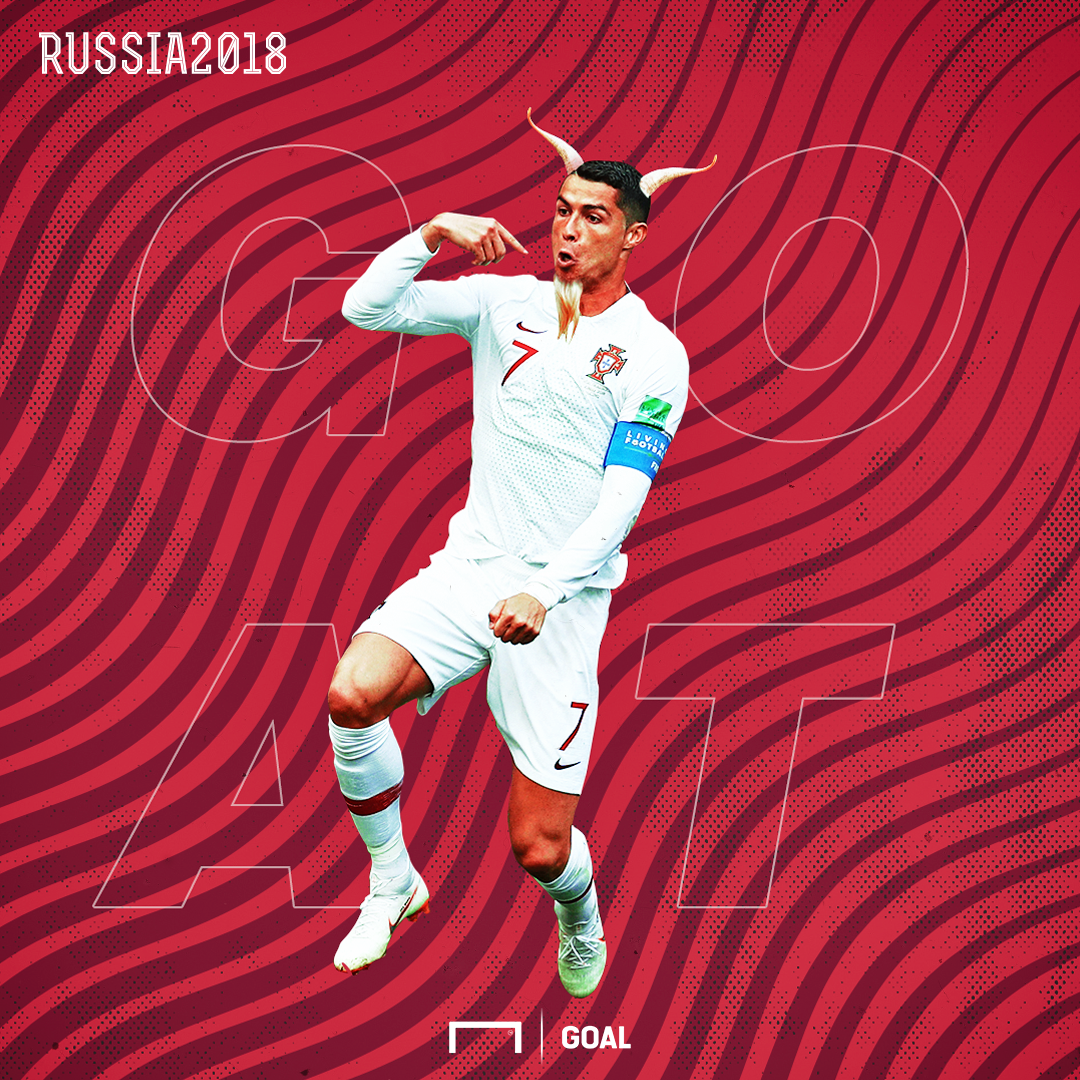 Feed the GOAT and he will score! Ronaldo leaving all the ...