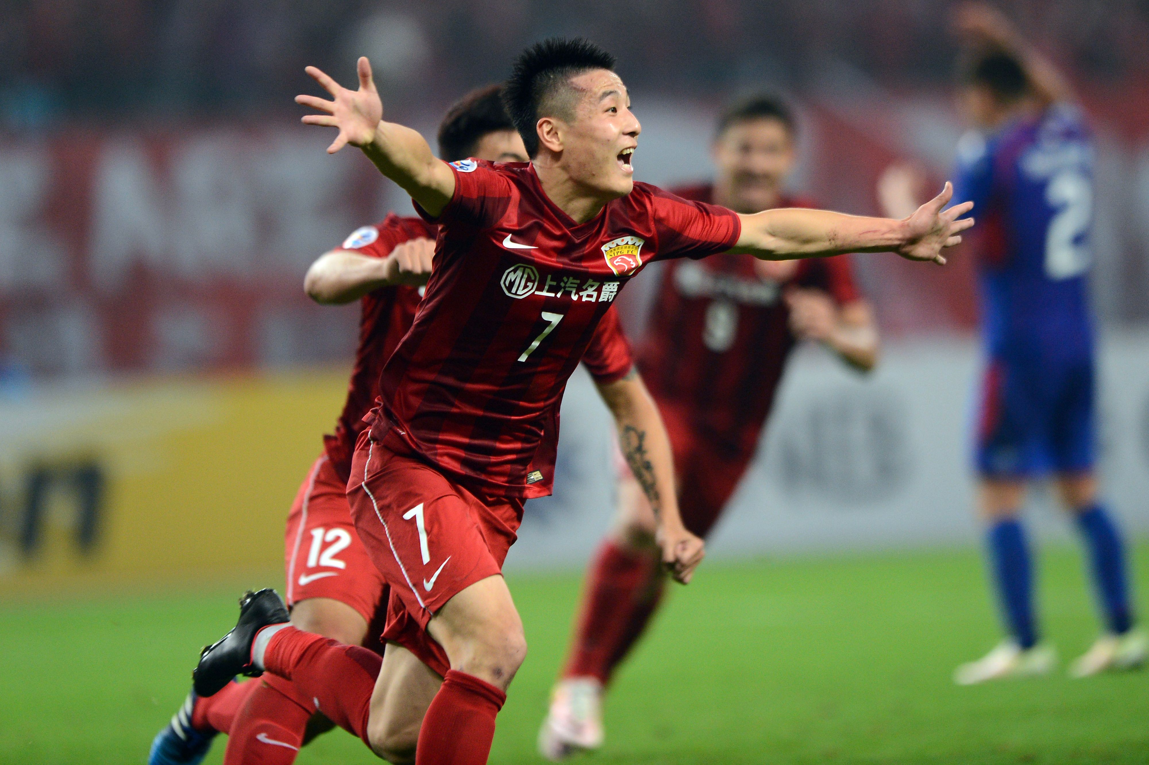 Футболисты Китая. СИПГ. Shanghai SIPG. Oscar Shanghai SIPG.