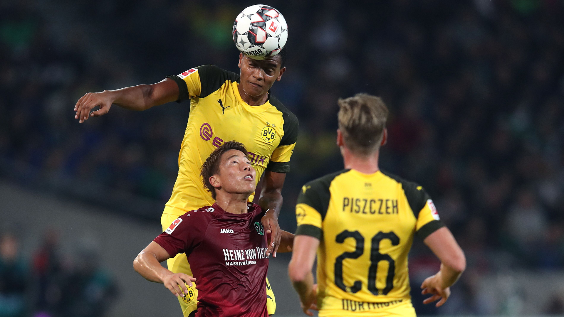  Hanover 96 Borussia Dortmund Akanji Asano Piszczek 31082018 