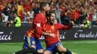 Isco Alarcon Sergio Ramos Spain Italy WC Qualifiers