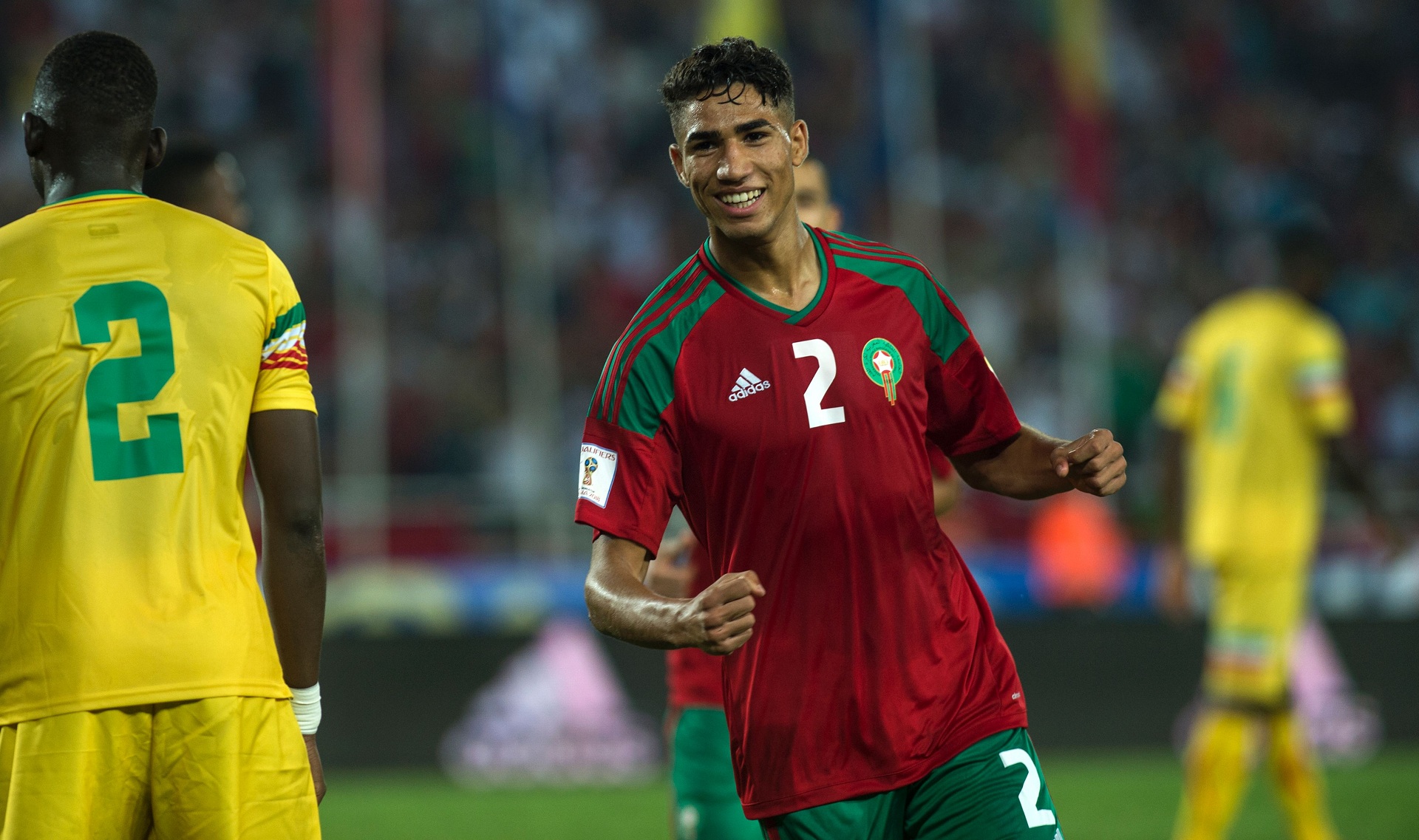 نتيجة بحث الصور عن أشرف حكيمي المنتخب المغربي