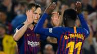 Ivan Rakitic Ousmane Dembele Barcelona 2018