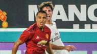 Alexis Sanchez Alvaro Odriozola Manchester United Real Madrid ICC 2018
