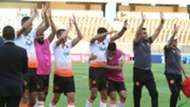 RS Berkane players v Gor Mahia.