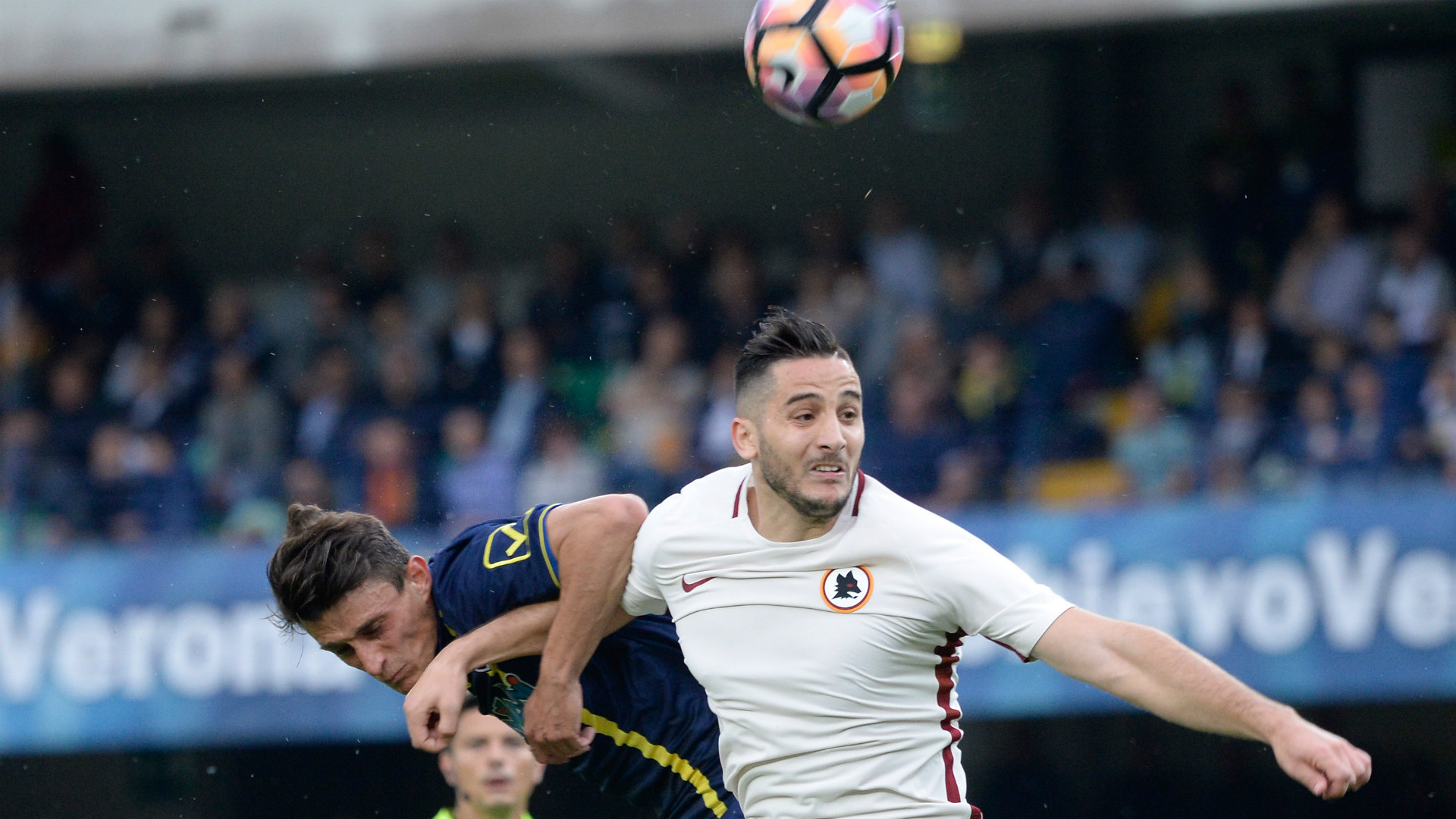 Kostantinos Manolas Roberto Inglese Chievo Roma Serie A