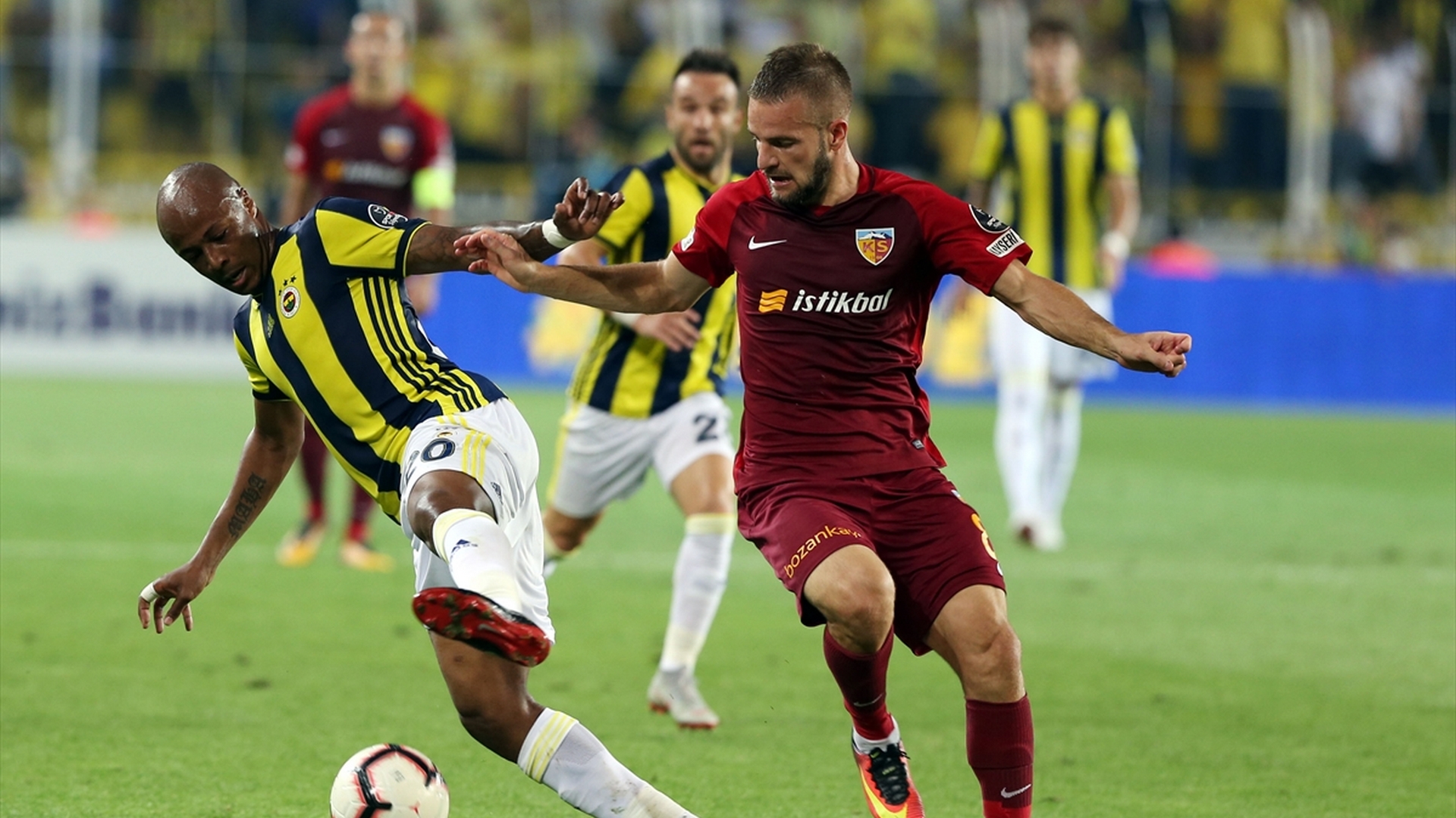 Andre Ayew Atila Turan Fenerbahce Kayserispor 912018