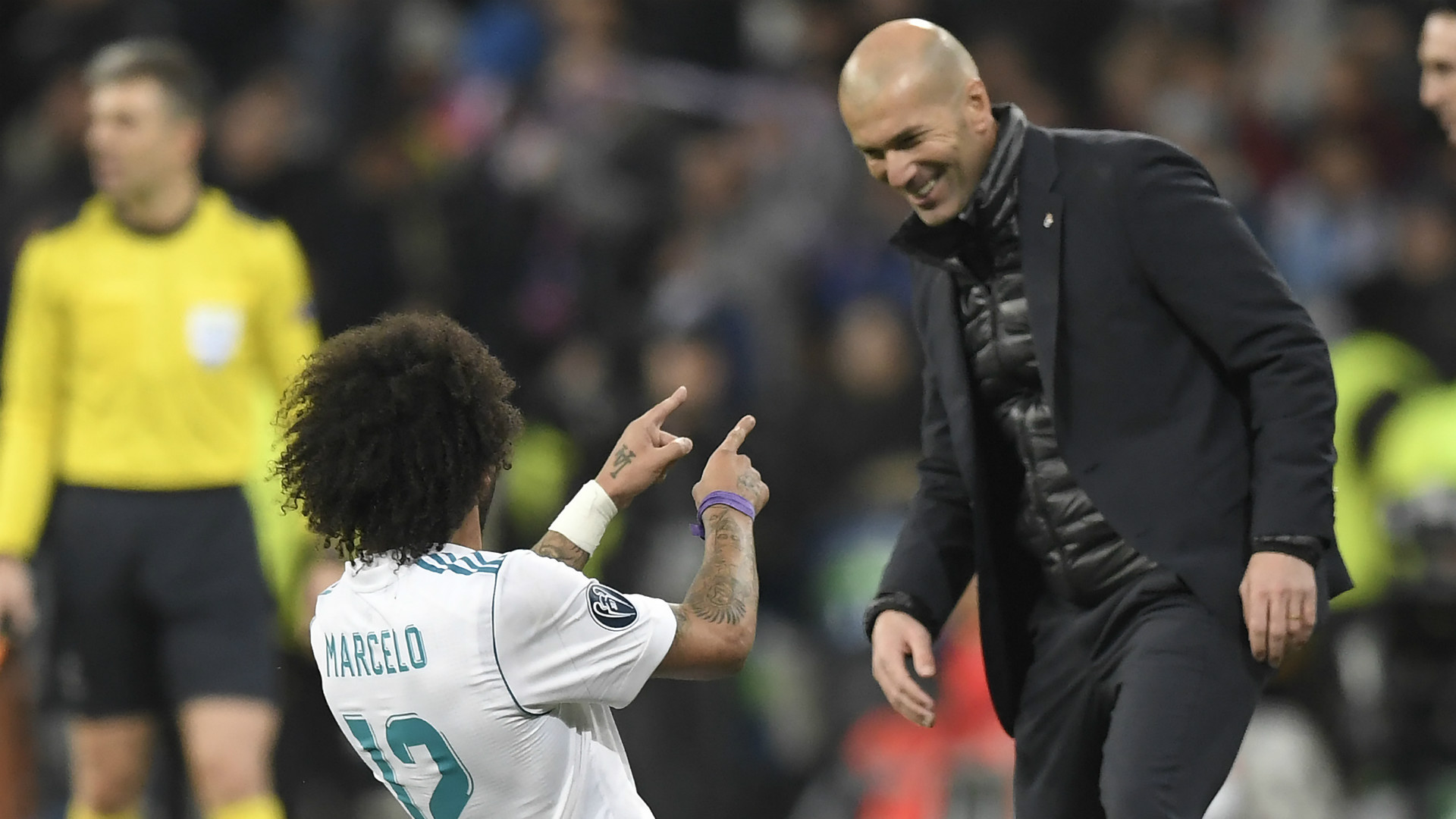 Marcelo Zinedine Zidane Real Madrid