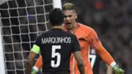 Areola Marquinhos Real Madrid PSG Champions League 14022018