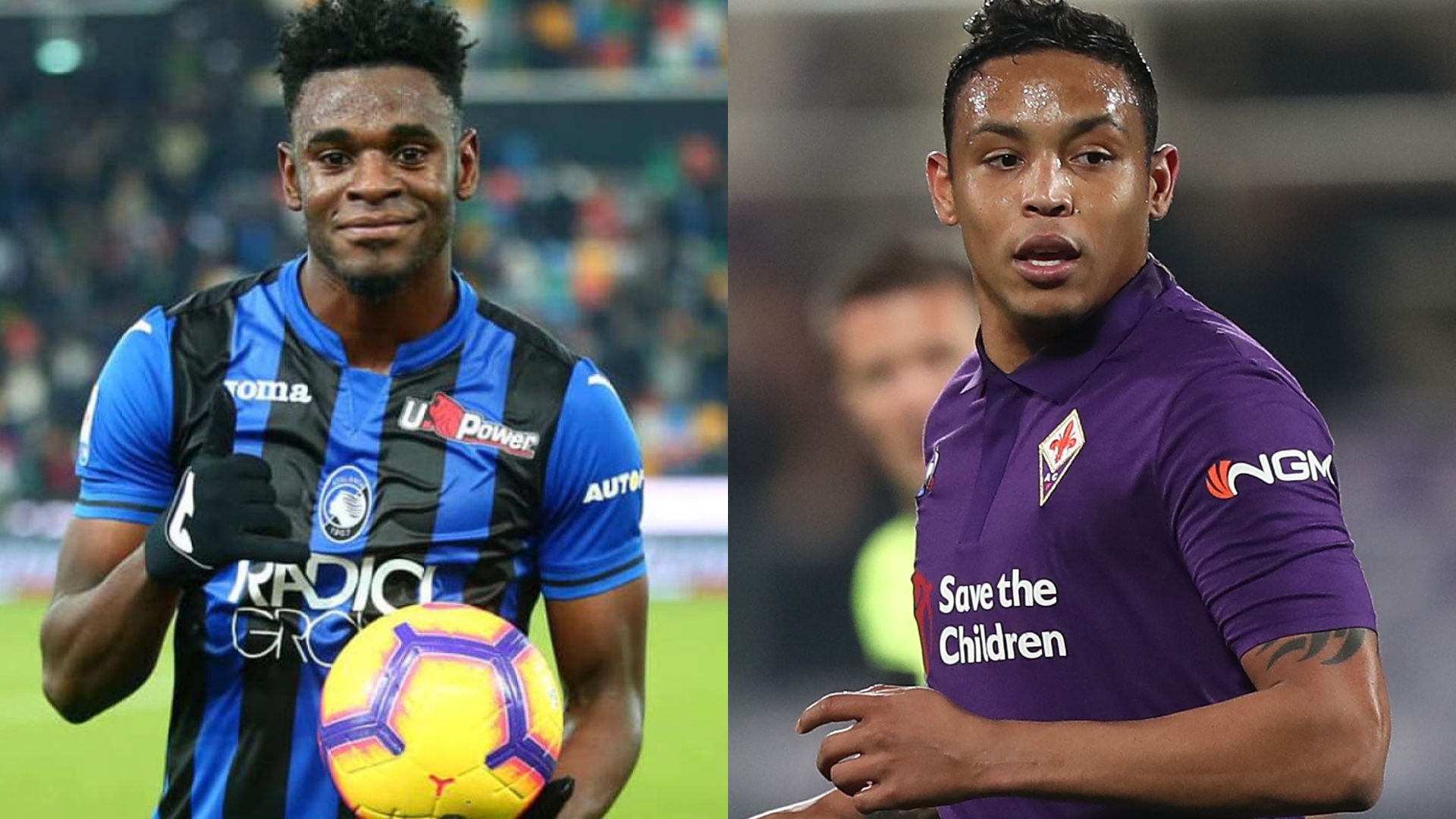 Duván Zapata y Luis Muriel - Fotos: Getty/Goal