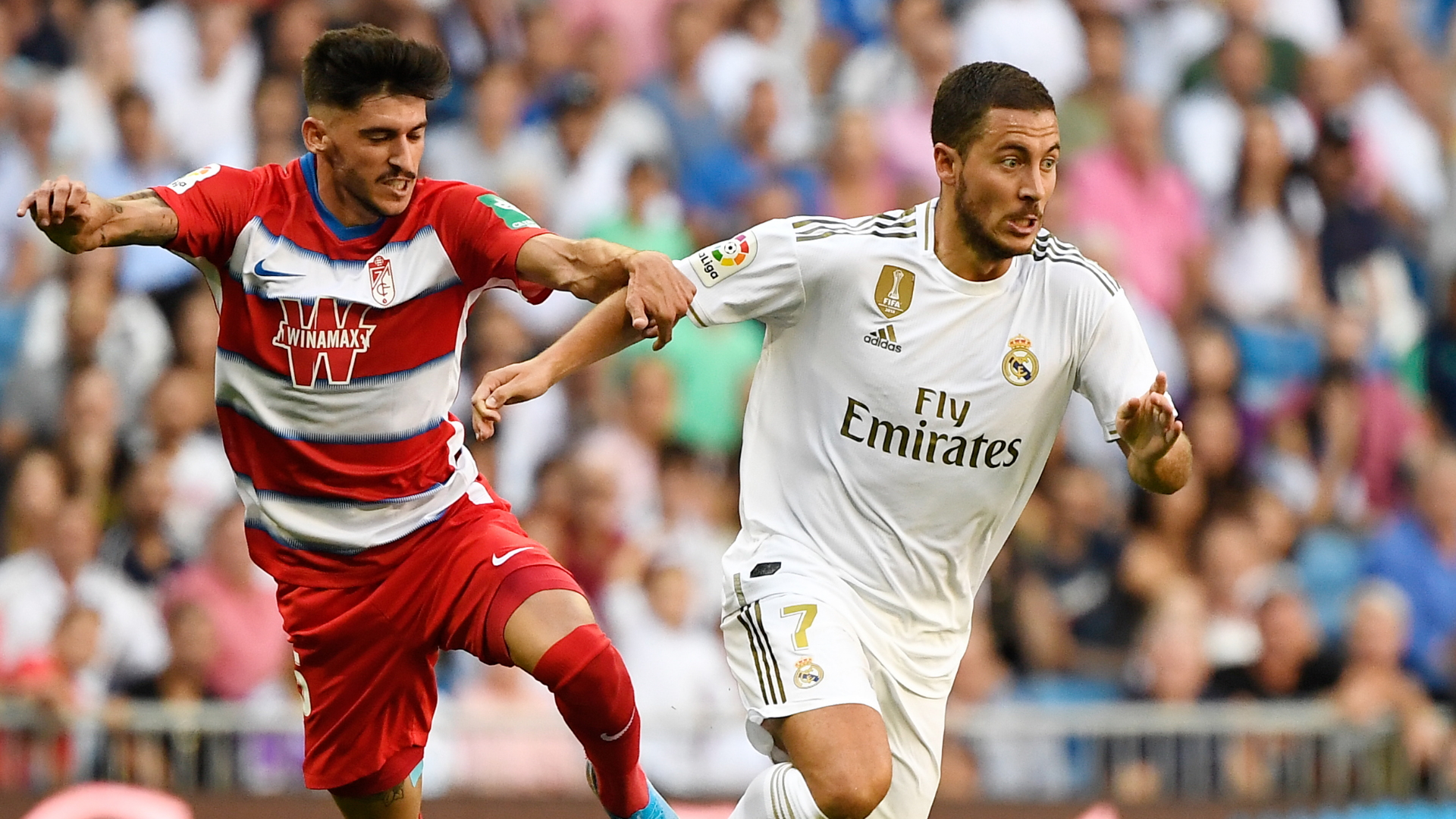 Real Madrid 4-2 Granada: Eden Hazard the €100m Galactico ...