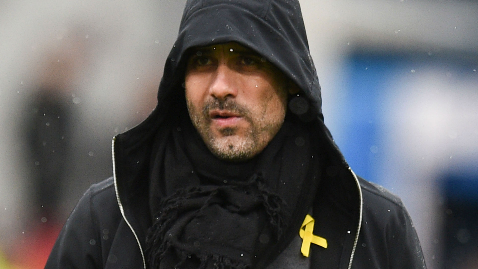 Why Does Pep Guardiola Wear A Yellow Ribbon? The Meaning Behind Man ...