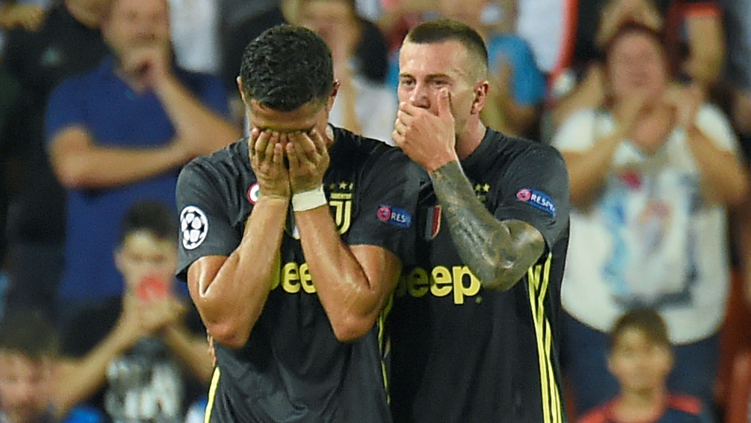 Cristiano Ronaldo Nangis