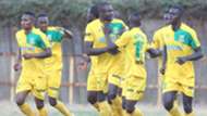 Mathare United celebrates.