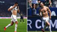 Ronaldo/Ibrahimovic split