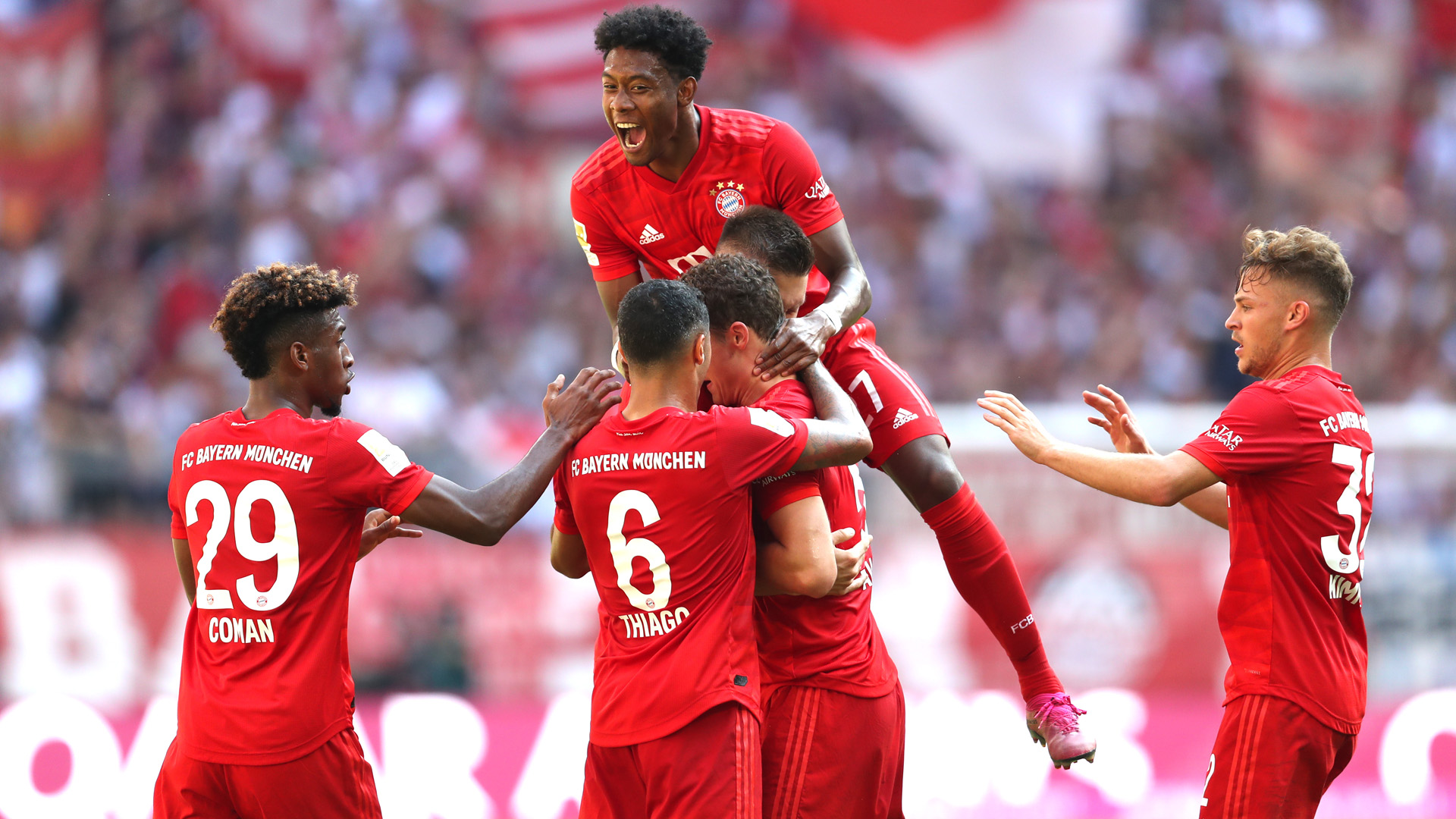 Résultat de recherche d'images pour "Bayern Munich 6:1  Mainz 05"