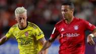 Mesut Ozil Arsenal Thiago Alcantara Bayern Munich International Champions Cup 2019