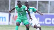 Gor Mahia defender Godfrey Walusimbi v Mathare United