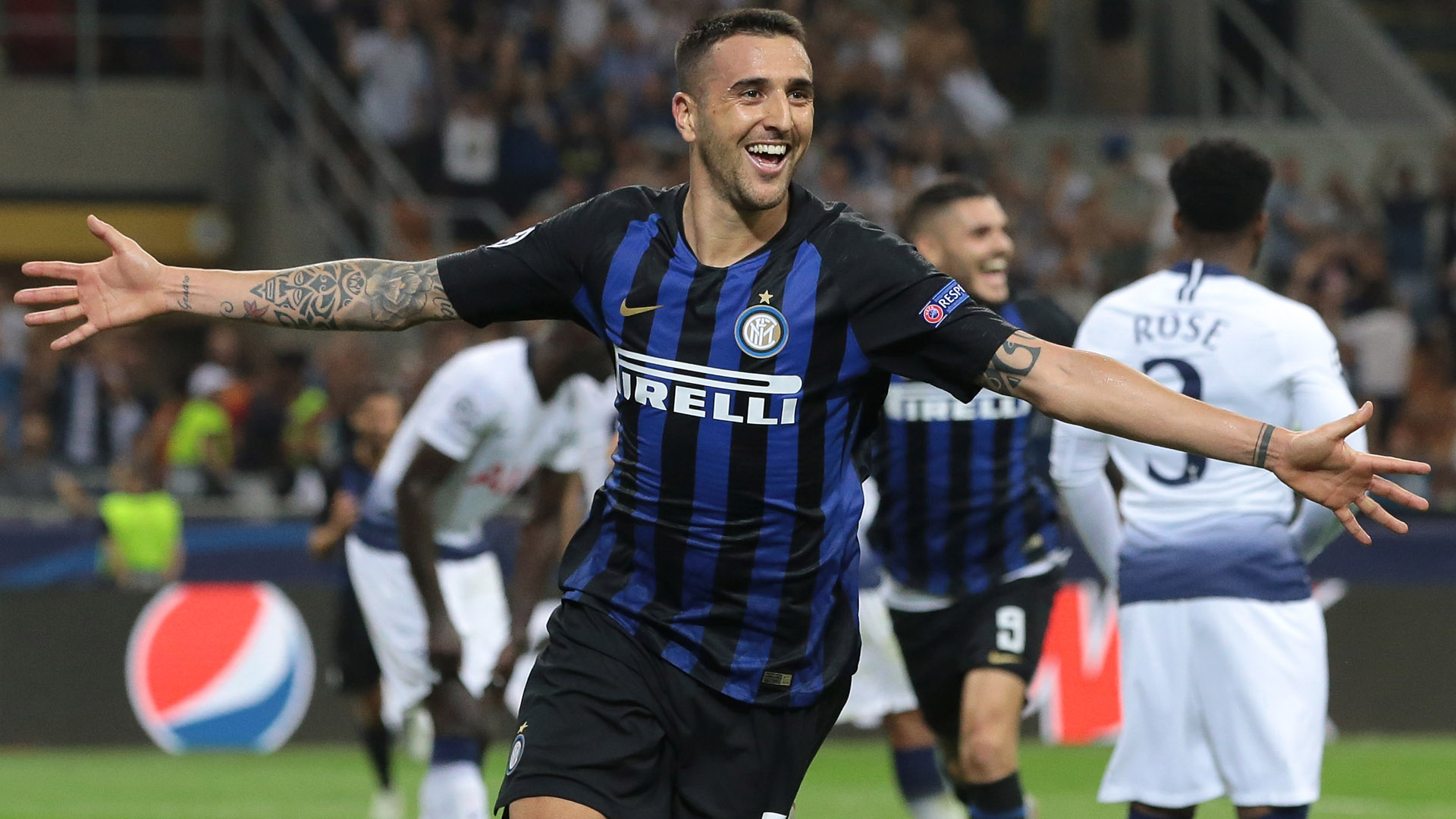 Vecino Inter Tottenham Champions League